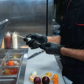 Gant vinyle et nitrile