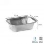 Barquette aluminium