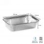 Barquette aluminium