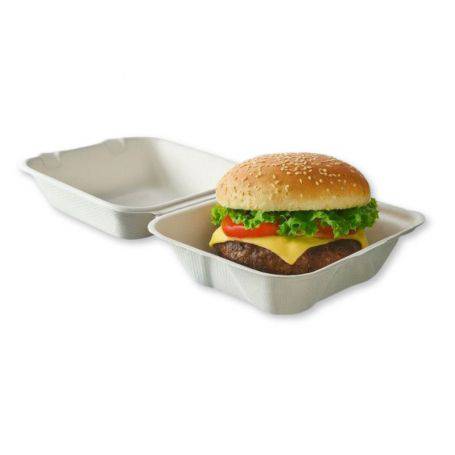 Boîte hamburger bagasse
