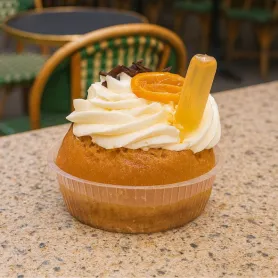 Caissette plastique baba au rhum