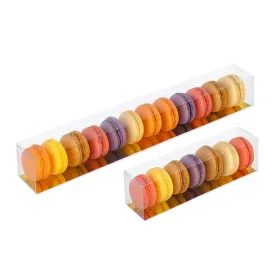 Etui transparent macaron