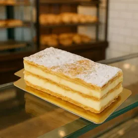 Languette or/noir rectangulaire