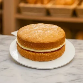 Languette ronde blanc "porcelaine"