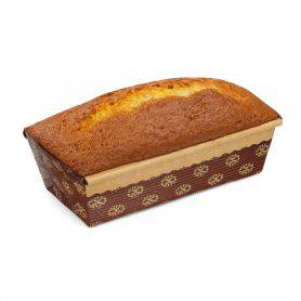 Moule à cake rectangulaire en carton