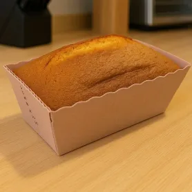 mini-moules cuisson rectangulaires en carton