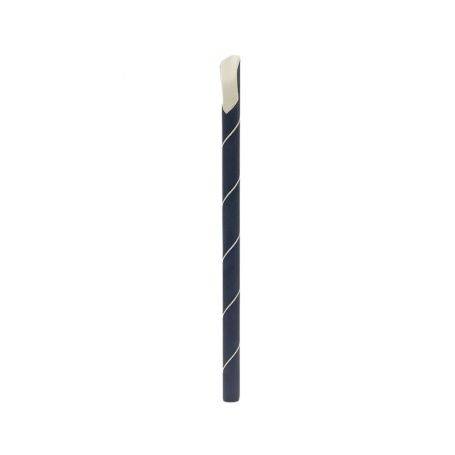 Paille cuillère