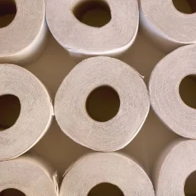 Papier hygiénique blanc