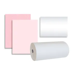 Papier thermo blanc ou paralios