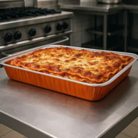 Plat à lasagnes aluminium