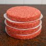 Rond et ovale paraffinés pour steaks hachés-4046