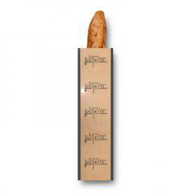 Sac baguette kraft brun