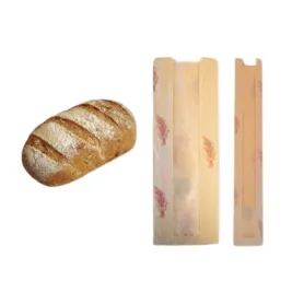 Sac à pain kraft fenêtre