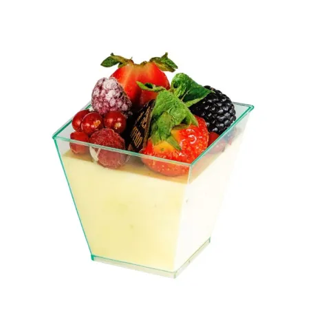 Verrine coupe + couvercle cristal