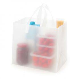 Sac traiteur transparent givré + carton renforcé - emballage alimentaire  traiteur professionnel
