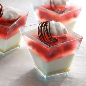 Verrine coupe cristal