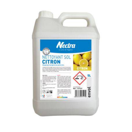 Liquide nettoyant sol citron