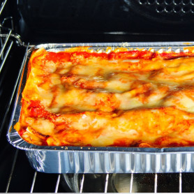 Plat gastronome aluminium - couvercle