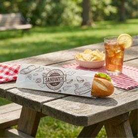 Sac sandwich papier ingraissable
