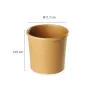 Pot à soupe carton brun-4326