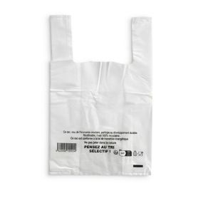 Sac bretelle blanc 50µ