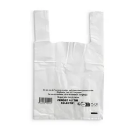 Sac bretelle blanc 50µ