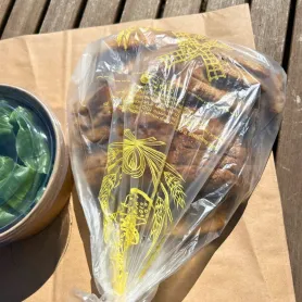 Sac à pain tranché biosourcé translucide