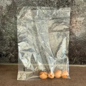 Sac liassé PEBD transparent