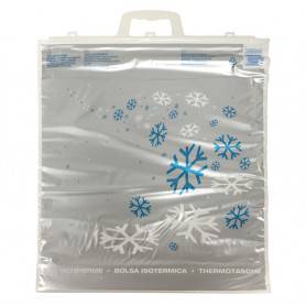Sac isotherme à étoiles - sac cabas course pour congélation -  sac emballage produits congelés et frais