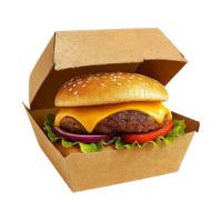 Boîte Burger & Hamburger : Emballage Fast Food | Emballage Fûté