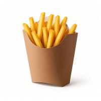 Cornet de Frites & Snacking Carton ou Papier | Emballage Fûté