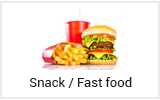 Emballage snack fast food