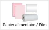 Papier alimentaire et film alu conservation aliment