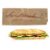 sac sandwich kraft brun emballage snacking vente a emporter